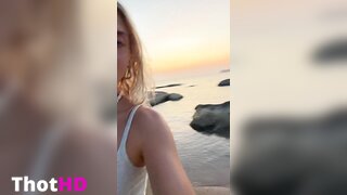 Lia Engel Feet Outdoor Leaked