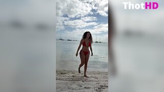 Malu Trevejo Outdoor Bikini NSFW
