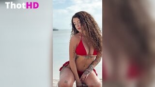 Malu Trevejo Outdoor Bikini Video_001
