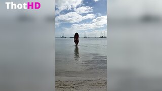 Malu Trevejo Outdoor Bikini Video