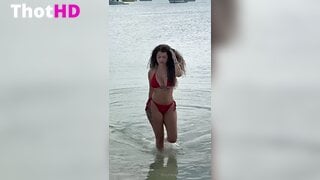 Malu Trevejo Bikini and Ass NSFW