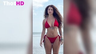 Malu Trevejo Outdoor Bikini Leaked