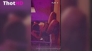 Myla Del Rey Leotard Fishnet Video