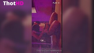 Myla Del Rey Leotard Fishnet Video