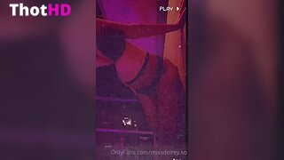 Myla Del Rey Leotard Fishnet Video