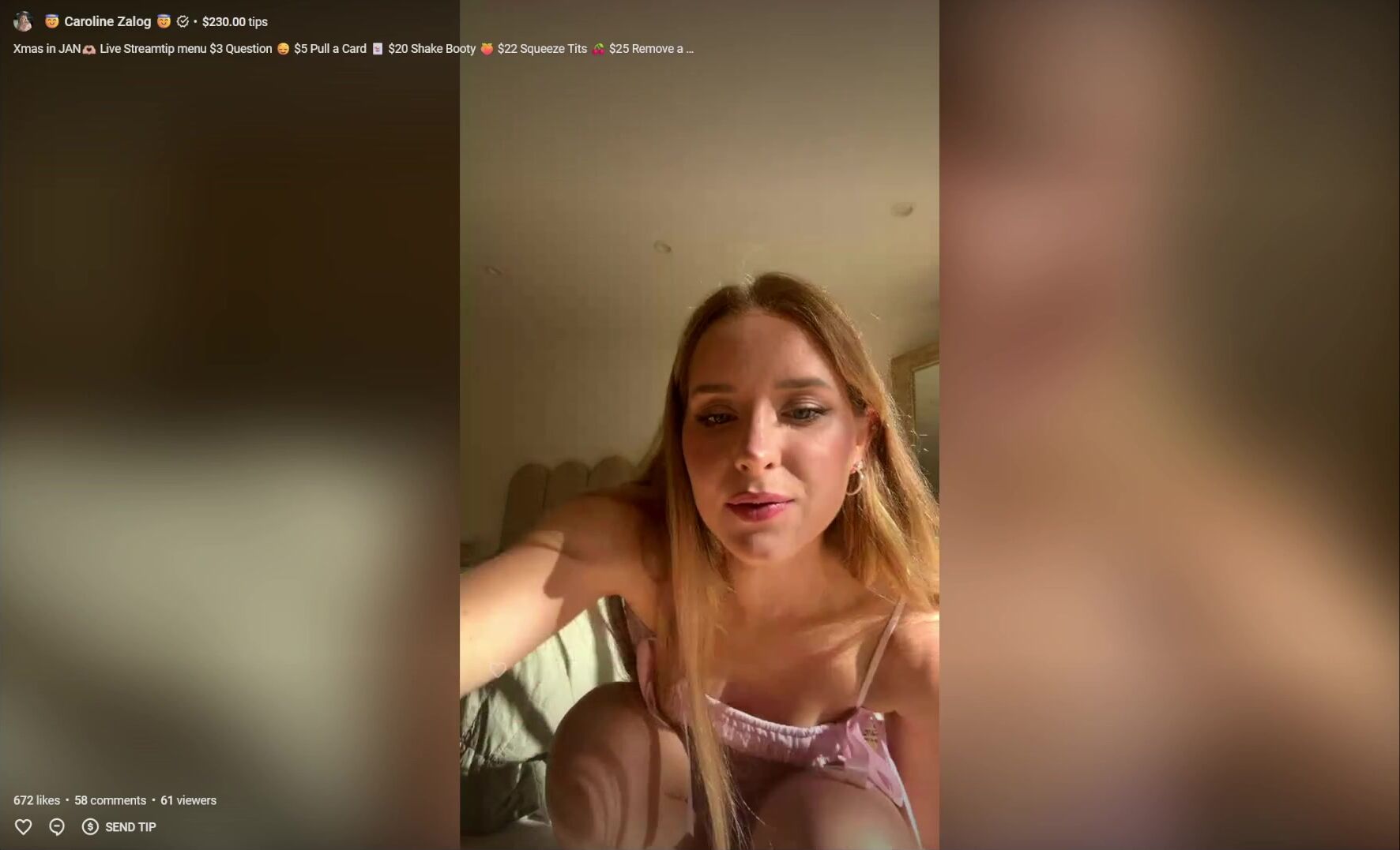 Caroline Zalog Lingerie Leaked
