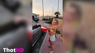 Brie Belle Outdoor Bikini XXX