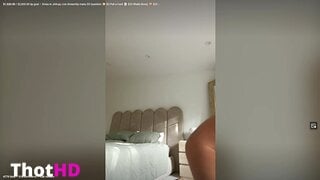 Caroline Zalog See-Through Lingerie Video