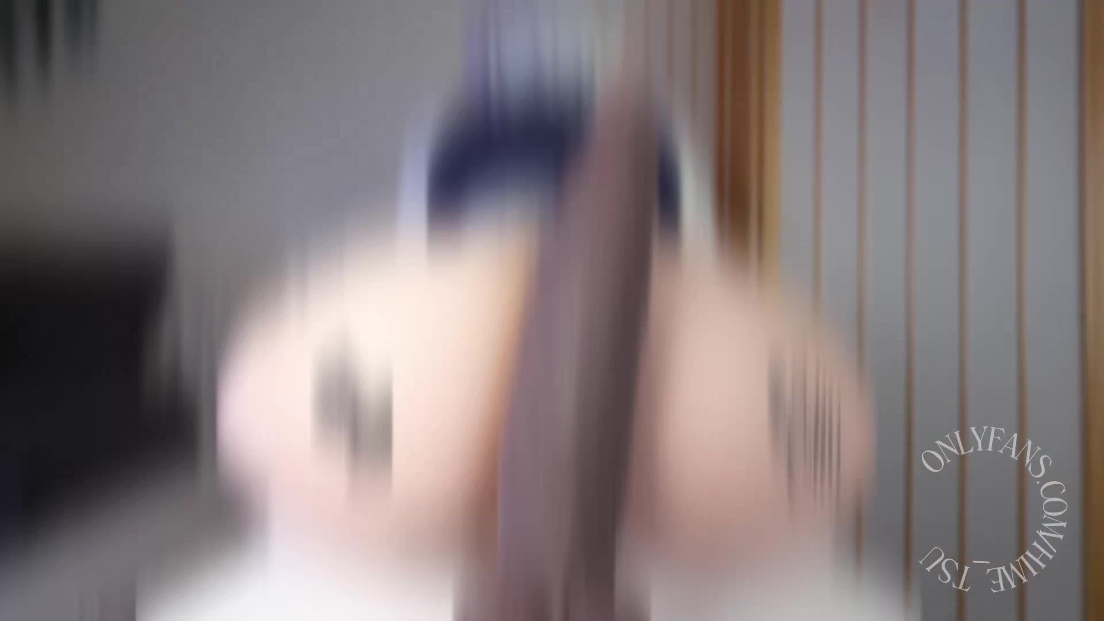 Hime_Tsu From Behind in School Uniform Video