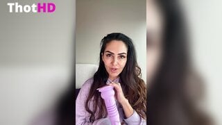 Ava Addams Vibrator with Huge Dildo