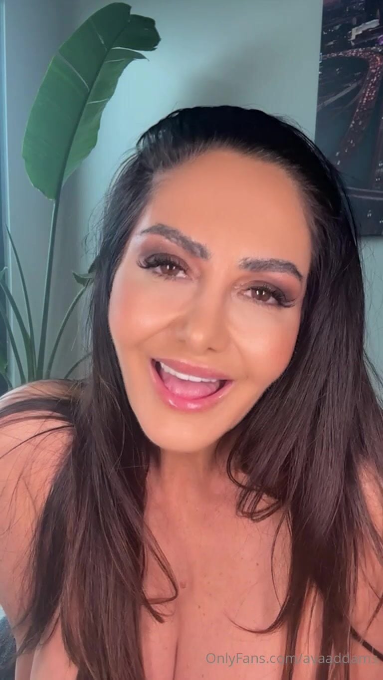 Ava Addams Cleavage Leak