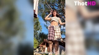 Elliejames Pubic Hair Outdoor Leaked