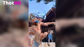Elliejames Nude Outdoor Leak