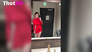 Ellie James Bathroom Dress Leaked