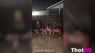 Ellie James Outdoor Squatting OnlyFans