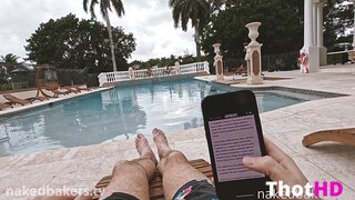 Ellie James Poolside Outdoor