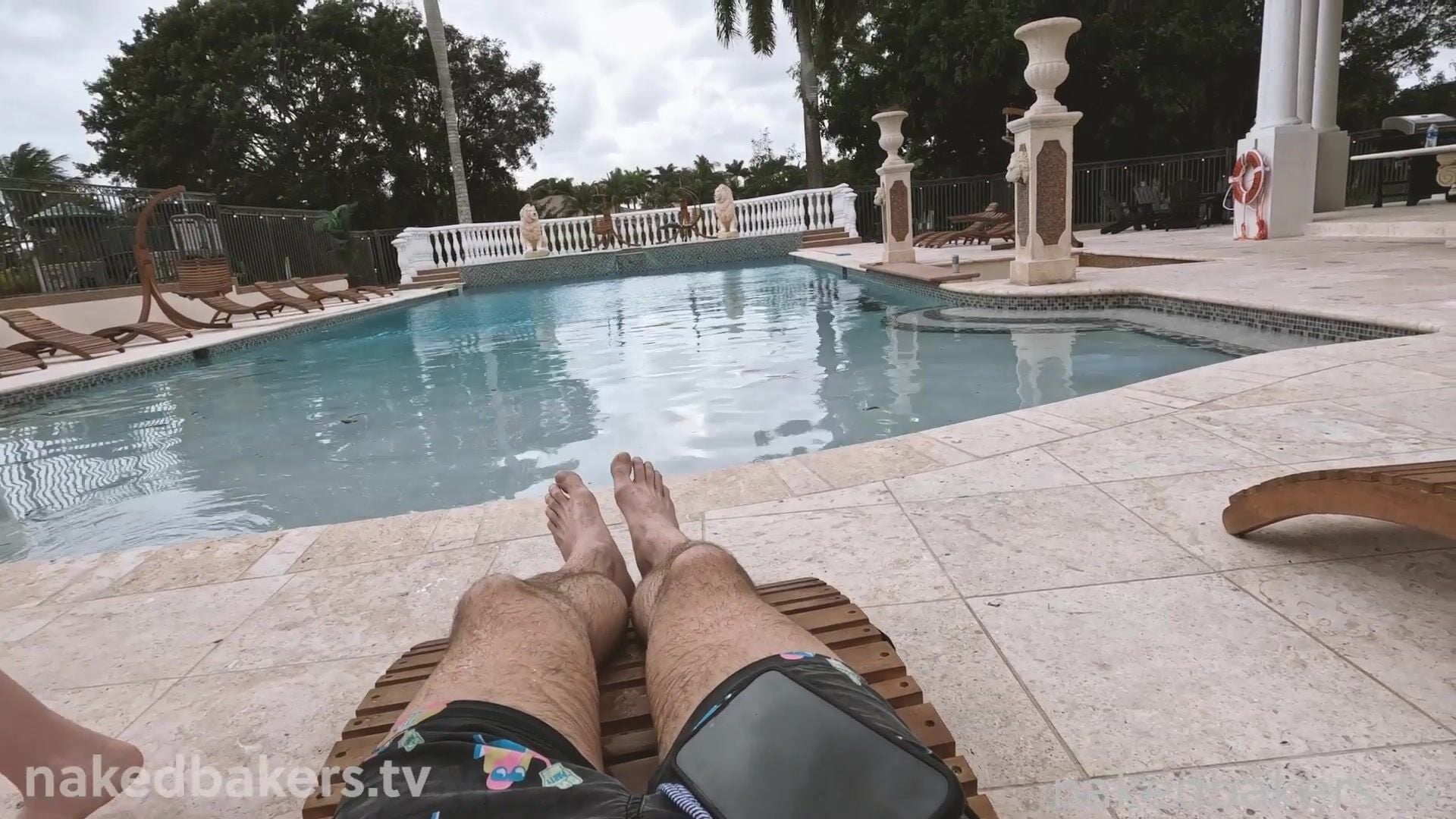 Ellie James Poolside Outdoor