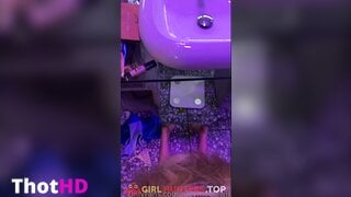 Riley Mae Lewis POV in the Bathroom Clip