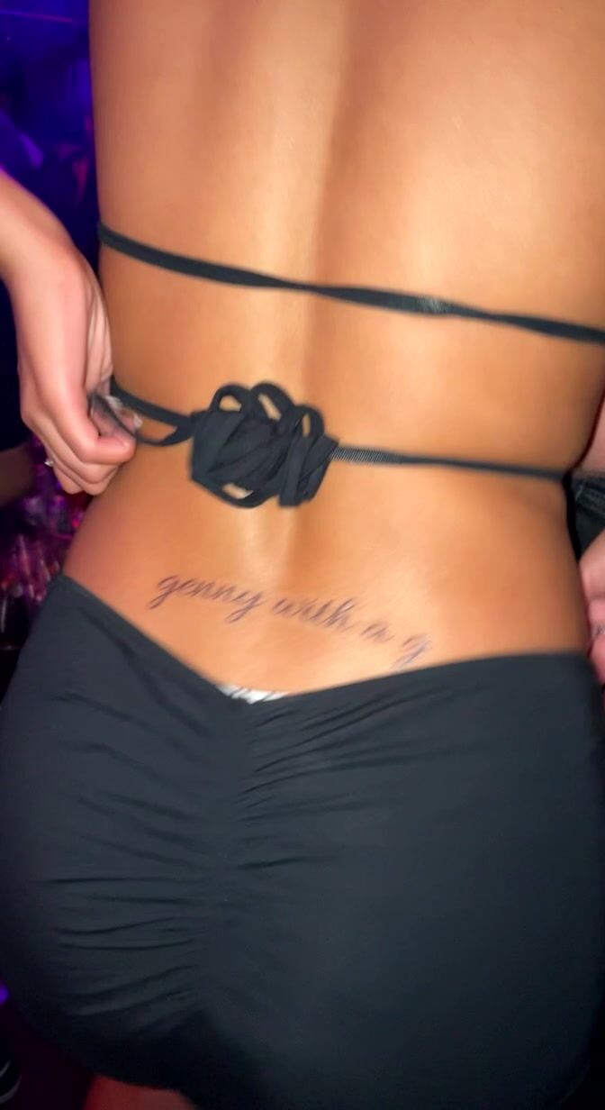 Genny Shawcross From Behind Close-Up Video