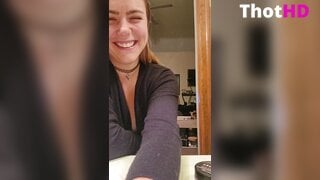 AwesomeKate Big Tits Braless Leak
