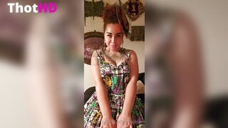 AshPrincessMidna Dress and Ass Video