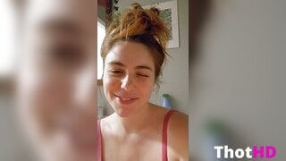 AwesomeKate Big Tits Cleavage Leak