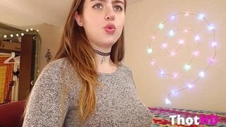 Nude AwesomeKate Choker XXX