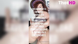 AshPrincessMidna Pussy Masturbating