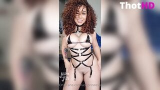 AshPrincessMidna Micro Bikini Pubic Hair