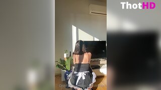 Goddess Trinity Bent Over From Behind Clip