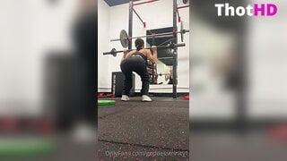 Goddess Trinity Gym Ass Clip