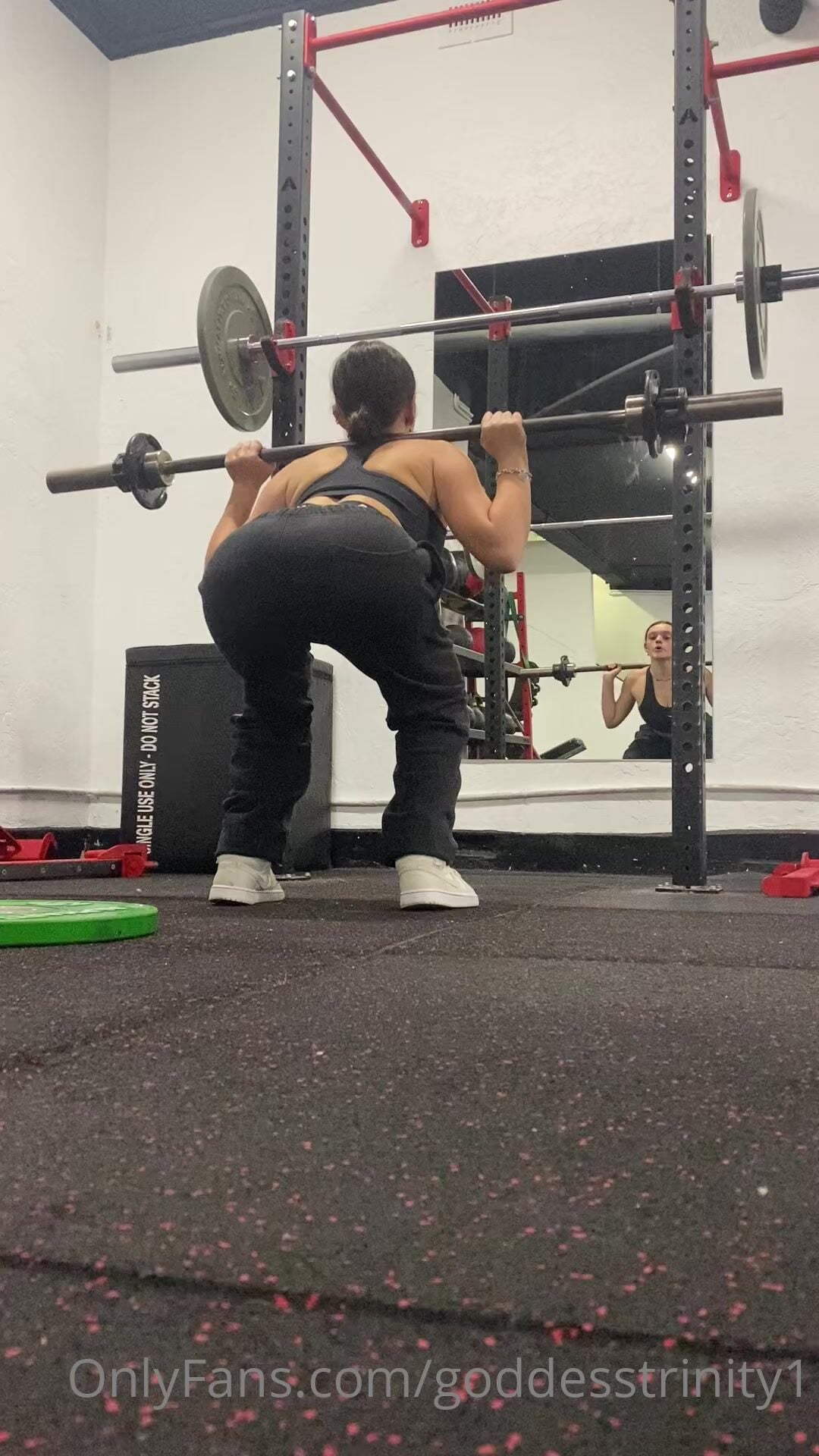 Goddess Trinity Gym Ass Clip