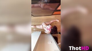 The Rubie Red Ass Spread Legs Clip