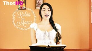 Robin Mae Dress Cleavage NSFW