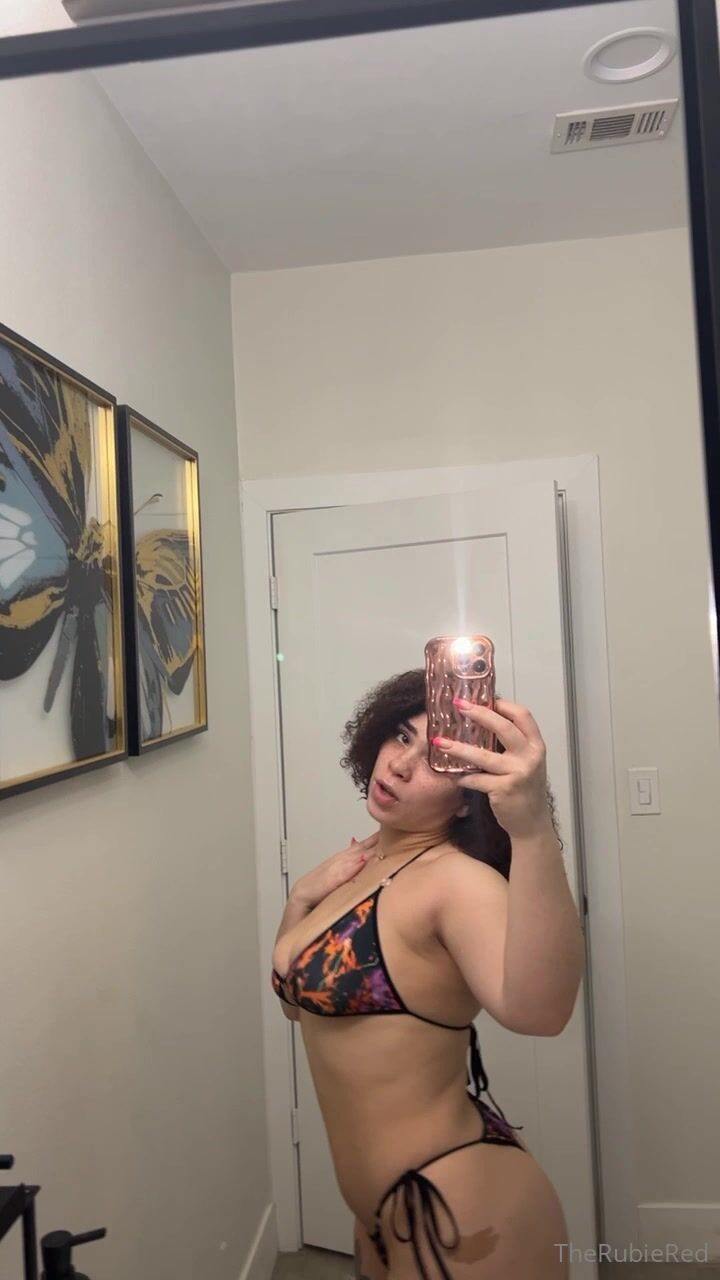 TheRubieRed Bikini in the Bathroom XXX