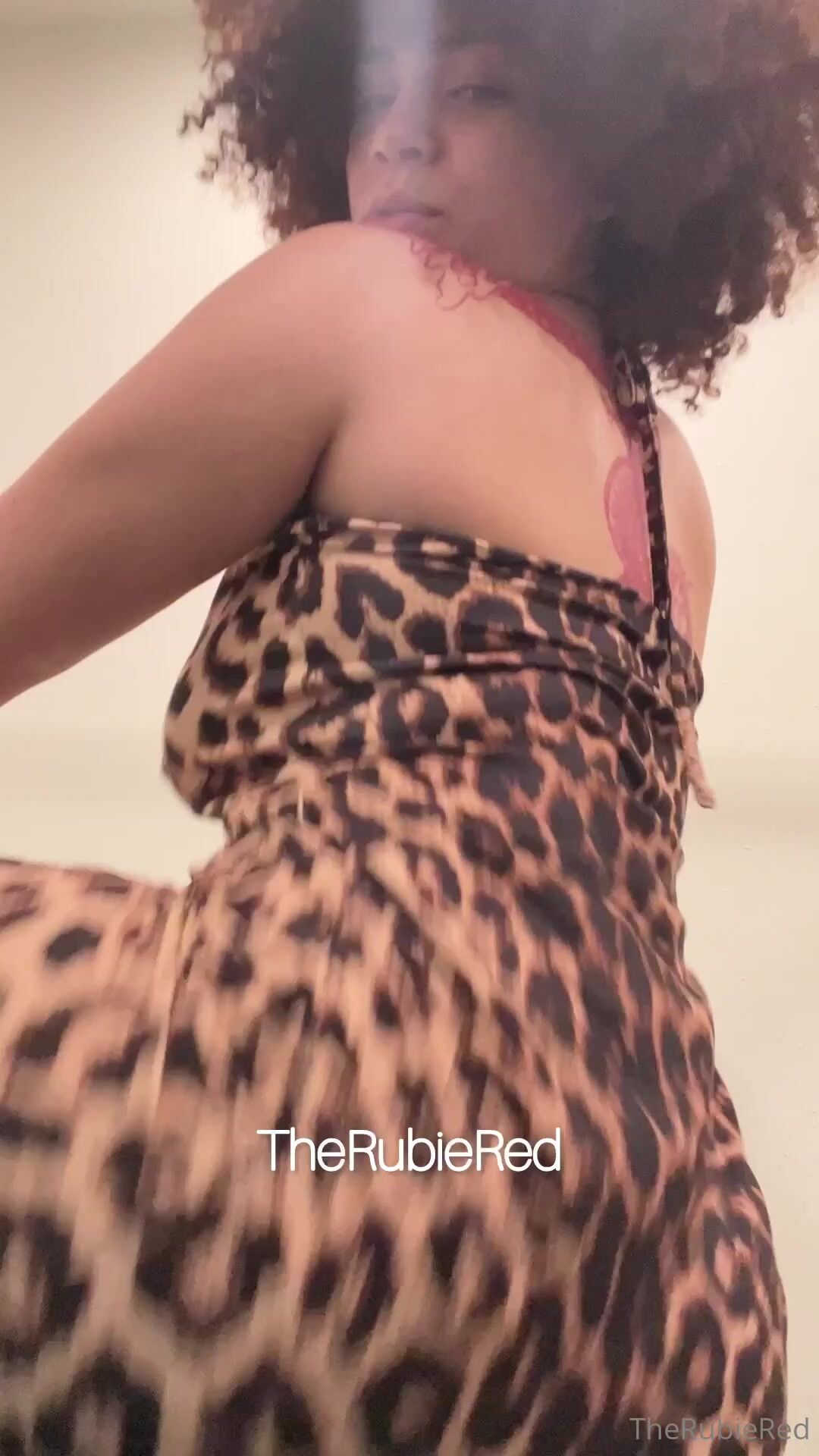 The Rubie Red Dress and Ass Clip