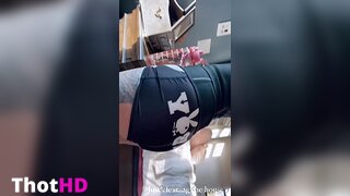 Yourslutnatalie Cleavage in Shorts Video