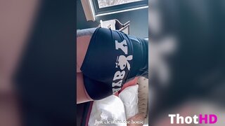 Yourslutnatalie Cleavage in Shorts Video