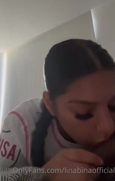 Lina Bina Tongue Blowjob XXX