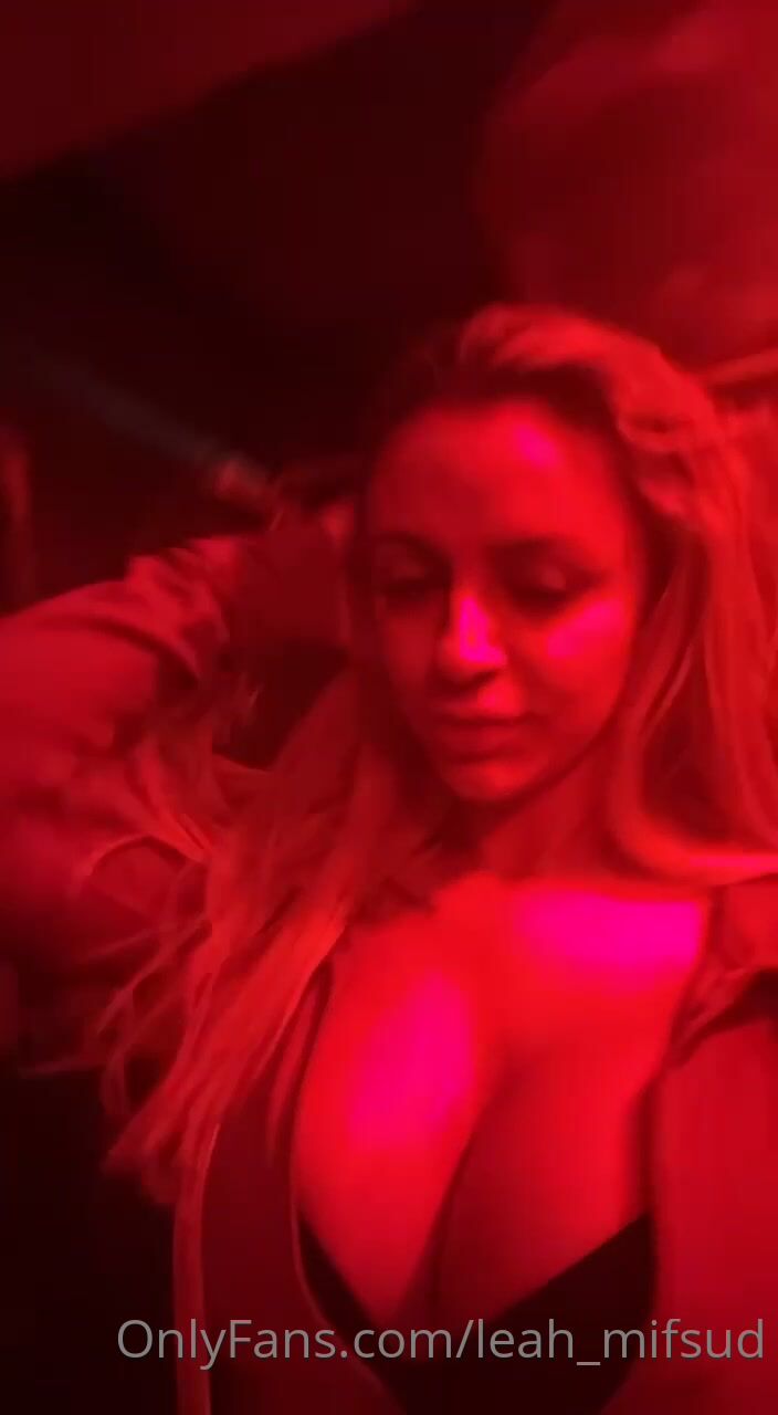 Leah Mifsud Cleavage and Big Tits OnlyFans