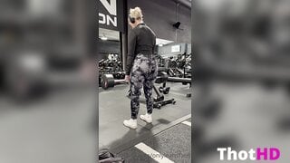 Leah Mifsud Gym Ass OnlyFans