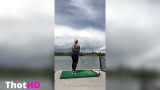 Leah Mifsud Outdoor Ass Leak