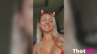 Leah Mifsud Cleavage and Big Tits NSFW