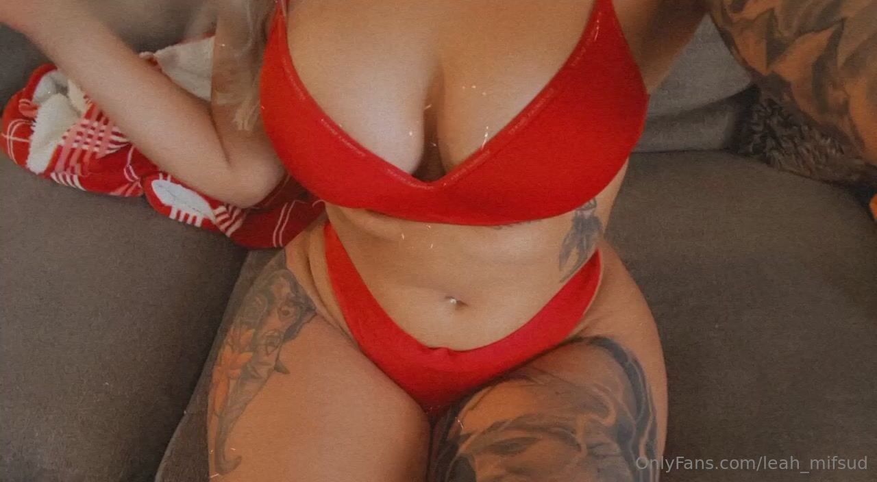 Leah Mifsud Bikini Cleavage Video
