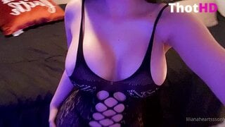 Lilianaheartsss Cleavage in Dress NSFW