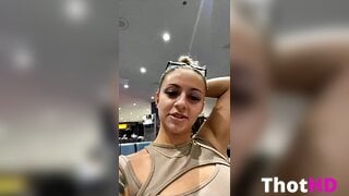 Leah Mifsud Leotard and Torn Shirt Leaked