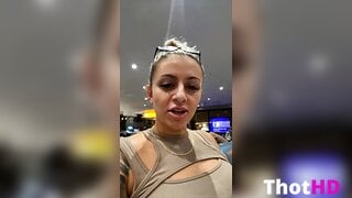 Leah Mifsud Leotard and Torn Shirt Leaked