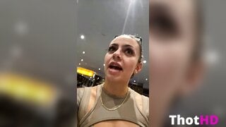 Leah Mifsud Leotard and Torn Shirt Leaked