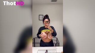 Vipnobettertits Big Tits Nipple Piercing Video