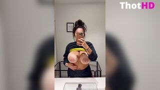 Vipnobettertits Big Tits Nipple Piercing Video
